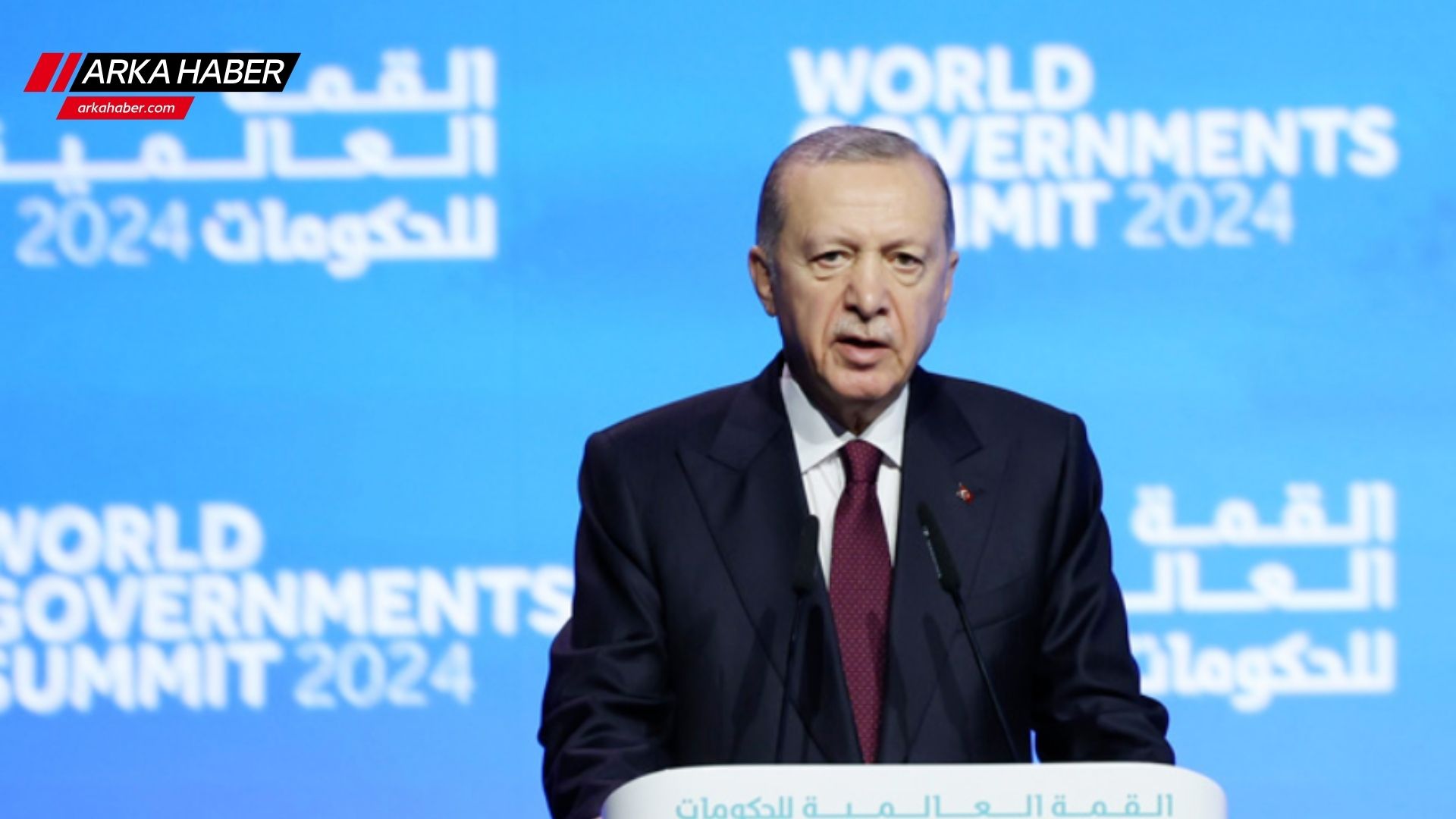 ERDOĞAN: BÖLGEMİZDE BARIŞ, HUZUR VE EKONOMİK KALKINMAYA GİDEN YOL FİLİSTİN DEVLETİNİN KURULUŞUNDAN GEÇİYOR